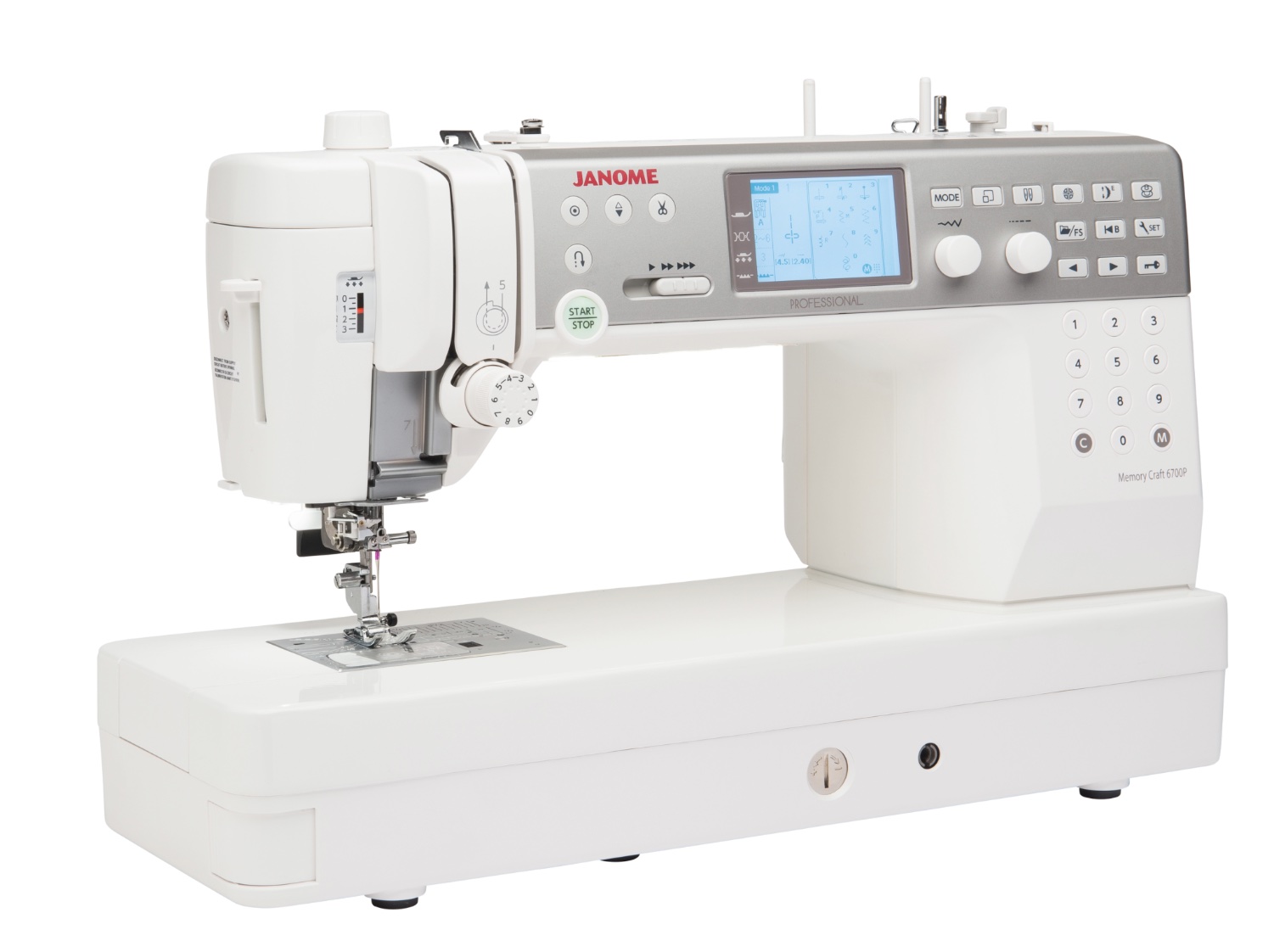 Janome Memory Craft 6700P – Bild 2